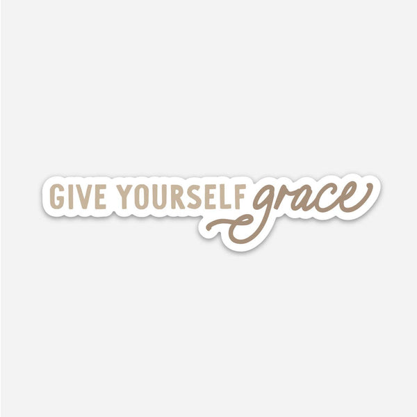 Give Yourself Grace Sticker-Sticker/Decal-MODE-Couture-Boutique-Womens-Clothing