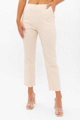 High-Waisted Crop Pants-MODE-Couture-Boutique-Womens-Clothing