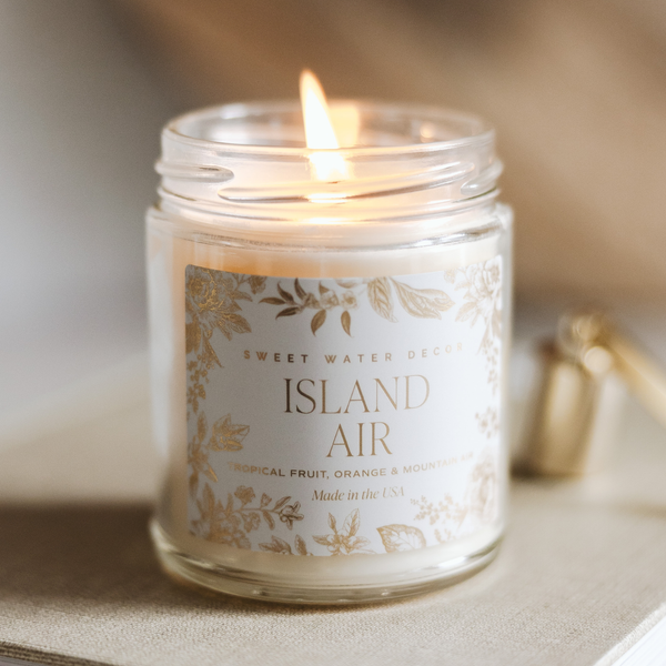 ISLAND AIR 9 OZ. SOY CANDLE-CANDLE-MODE-Couture-Boutique-Womens-Clothing