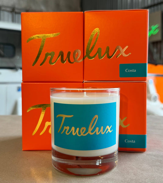 TRUE LUX LOTION CANDLE : COSTA-CANDLE-MODE-Couture-Boutique-Womens-Clothing