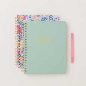 FRESH START WEEKLY GOAL PLANNER IN ALOE-Planner-MODE-Couture-Boutique-Womens-Clothing