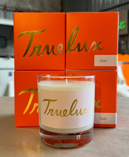 TRUE LUX LOTION CANDLE : OUD-CANDLE-MODE-Couture-Boutique-Womens-Clothing