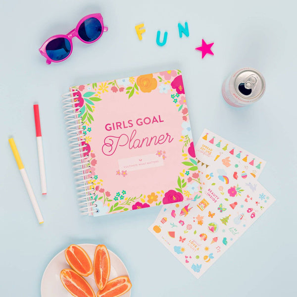 GIRLS GOAL PLANNER-Planner-MODE-Couture-Boutique-Womens-Clothing