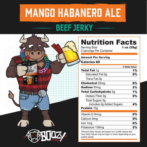 MANGO HABENERO ALE BEEF JERKY-BEEF JERKY-MODE-Couture-Boutique-Womens-Clothing