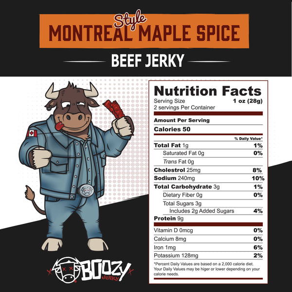 MONTREAL MAPLE SPICE LAGER BEEF JERKY-MODE-Couture-Boutique-Womens-Clothing