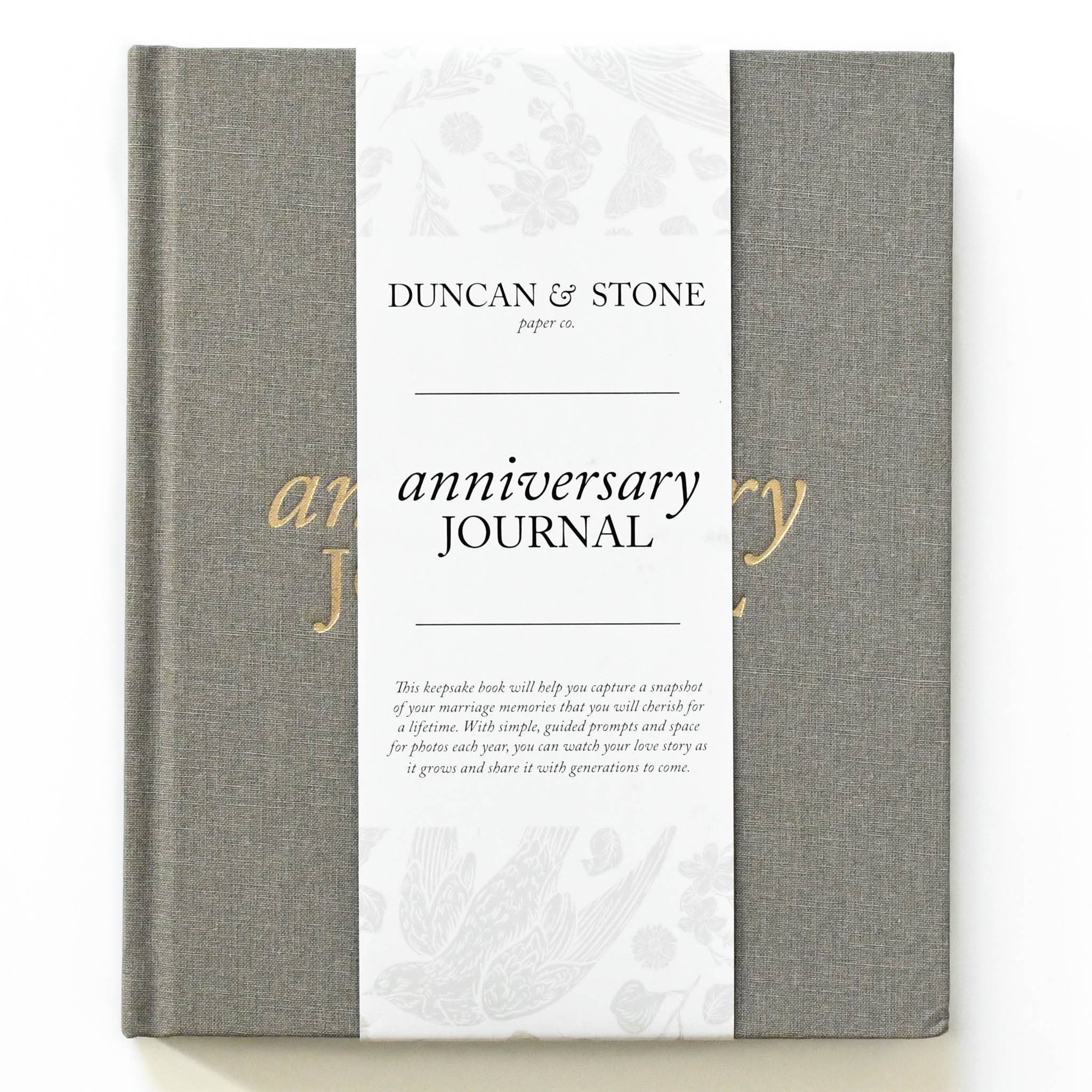 Anniversary Journal | Wedding Book | Gift for Wife or Spouse: Taupe-MODE-Couture-Boutique-Womens-Clothing