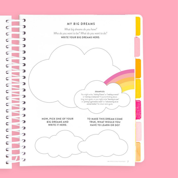 GIRLS GOAL PLANNER-Planner-MODE-Couture-Boutique-Womens-Clothing