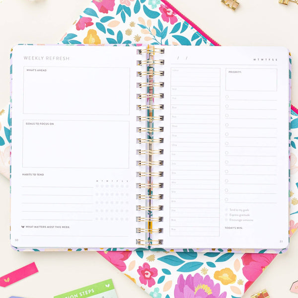 FRESH START DAILY GOAL PLANNER® IN ALOE-Planner-MODE-Couture-Boutique-Womens-Clothing