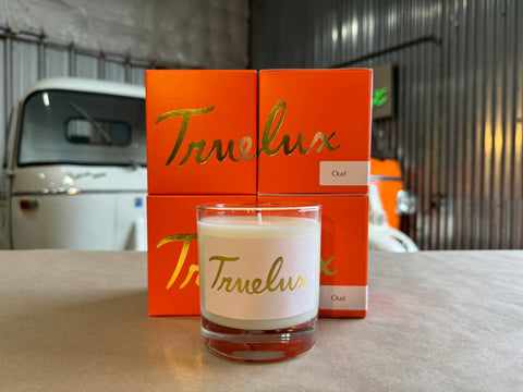 TRUE LUX LOTION CANDLE : OUD-CANDLE-MODE-Couture-Boutique-Womens-Clothing