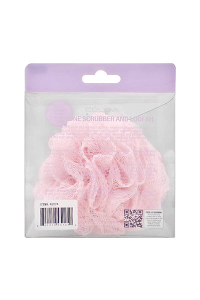 Celavi 45074 Pink All in One Scrubber and Loofah - 12 pcs-BEAUTY-MODE-Couture-Boutique-Womens-Clothing