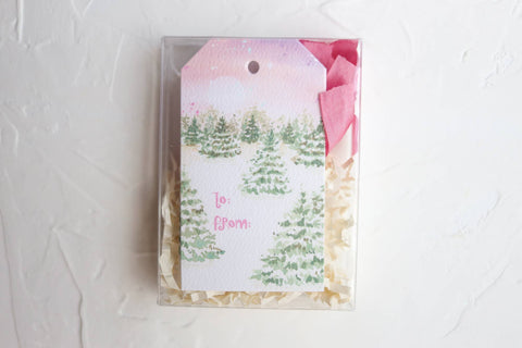 HOLIDAY TREE FARM GIFT TAG SET-MODE-Couture-Boutique-Womens-Clothing