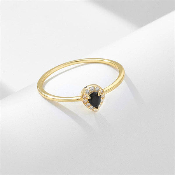 DAINTY TEARDROP STACKING RING IN GOLD-RING-MODE-Couture-Boutique-Womens-Clothing