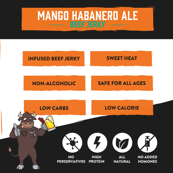 MANGO HABENERO ALE BEEF JERKY-BEEF JERKY-MODE-Couture-Boutique-Womens-Clothing