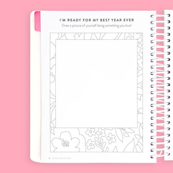 GIRLS GOAL PLANNER-Planner-MODE-Couture-Boutique-Womens-Clothing