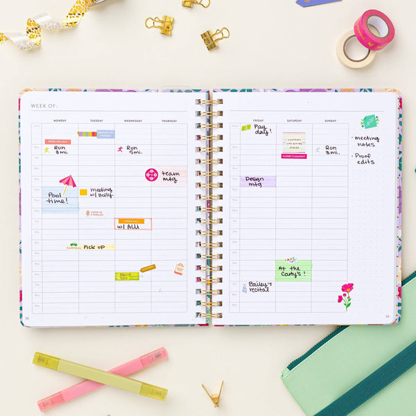 FRESH START WEEKLY GOAL PLANNER IN ALOE-Planner-MODE-Couture-Boutique-Womens-Clothing