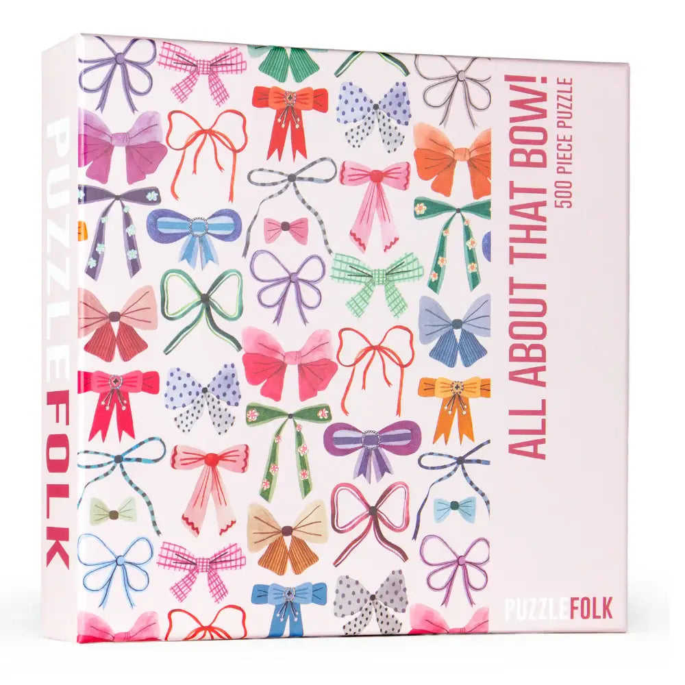 ALL ABOUT THAT BOW 500 PIECE PUZZLE-PUZZLE-MODE-Couture-Boutique-Womens-Clothing