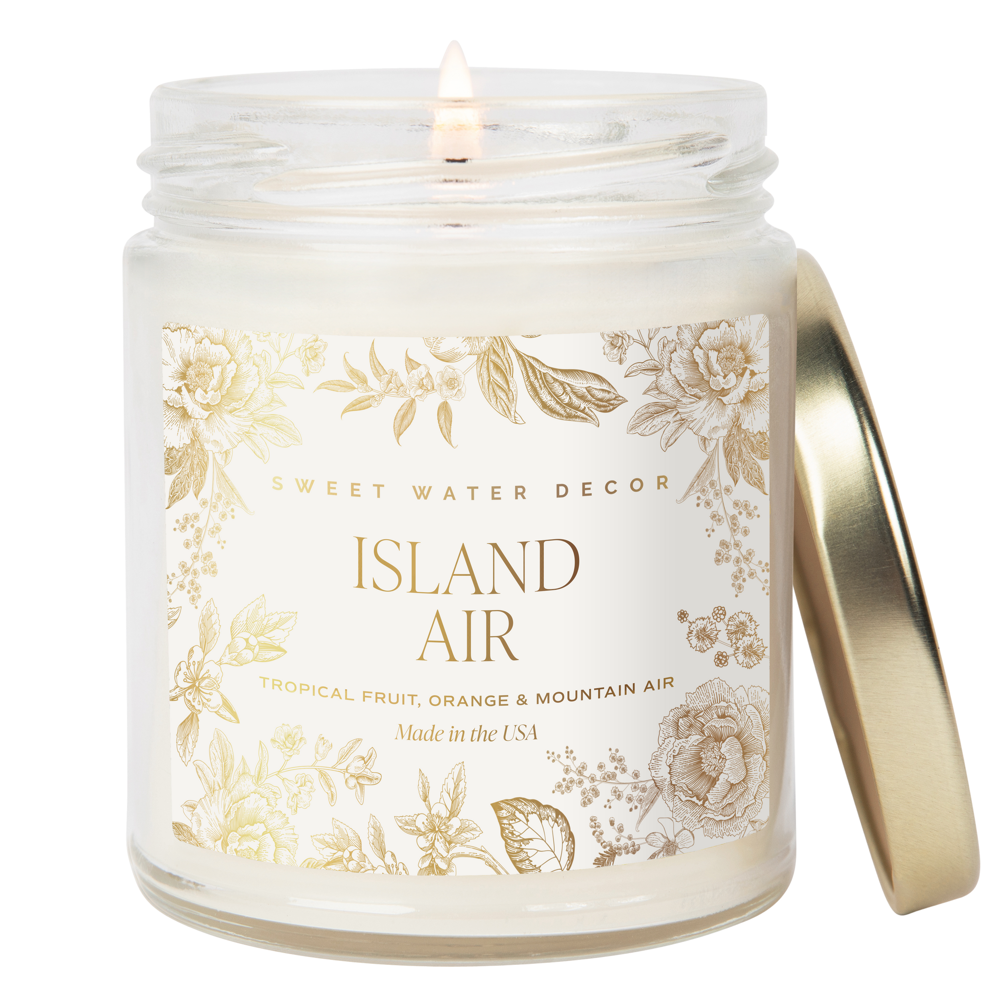 ISLAND AIR 9 OZ. SOY CANDLE-CANDLE-MODE-Couture-Boutique-Womens-Clothing