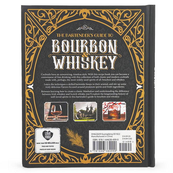 THE ART OF MIXOLOGY: BARTENDER'S GUIDE TO BOURBON & WHISKEY-HOLIDAY BOOK-MODE-Couture-Boutique-Womens-Clothing