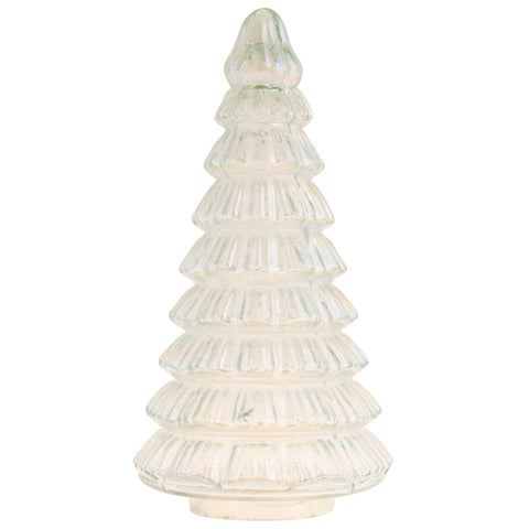 Glass Tree Clear Iridescent 10.5"-MODE-Couture-Boutique-Womens-Clothing